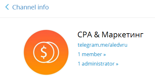 Администраторы канала